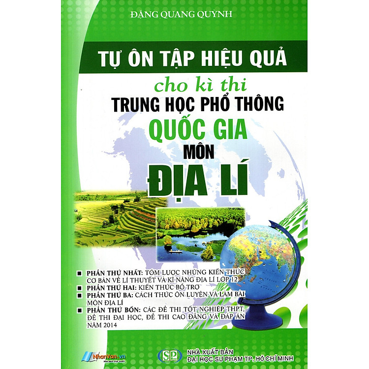 Sách Tự Ôn Tập Hiệu Quả Cho Kì Thi THPT Quốc Gia Môn Địa Lí