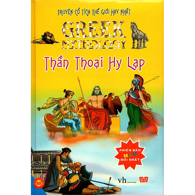 Sách Thần Thoại Hy Lạp (Phiên Bản Màu - Bìa cứng)