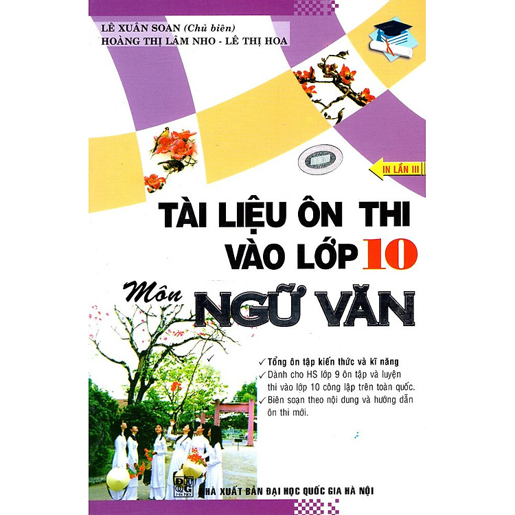 Sách Tài Liệu Ôn Thi Vào Lớp 10 Môn Ngữ Văn