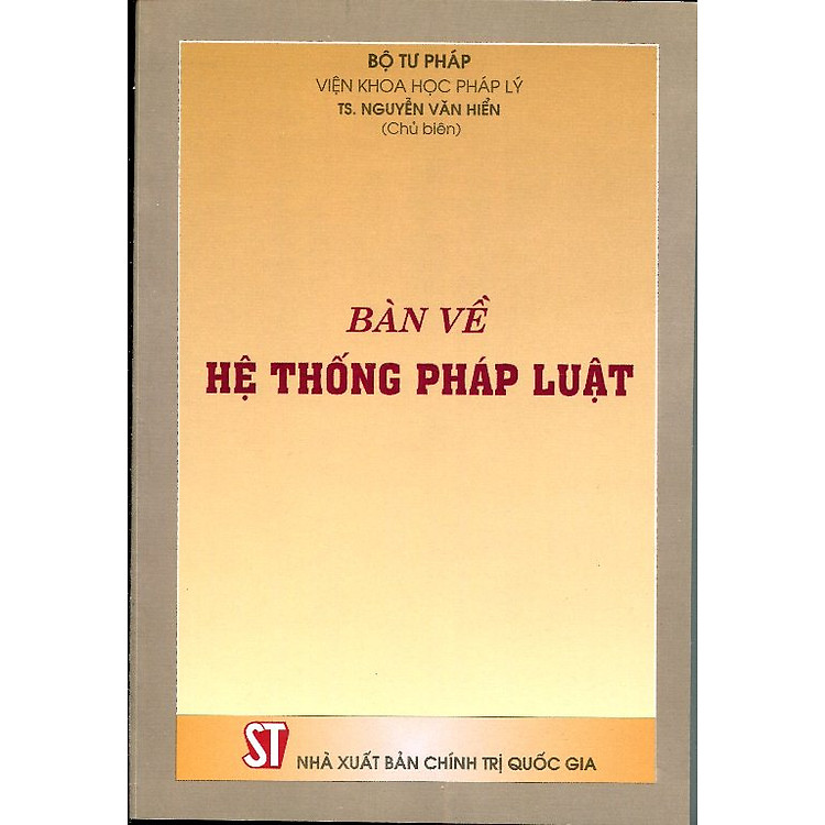 Sách Bàn Về Hệ Thống Pháp Luật