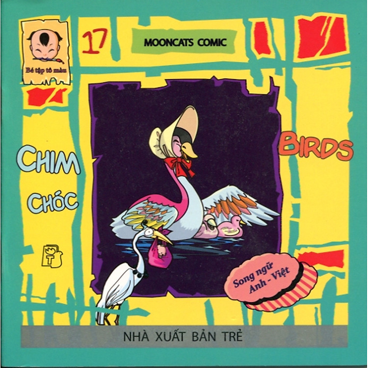 Sách Bé Tập Tô Màu Tập 17 - Chim Chóc