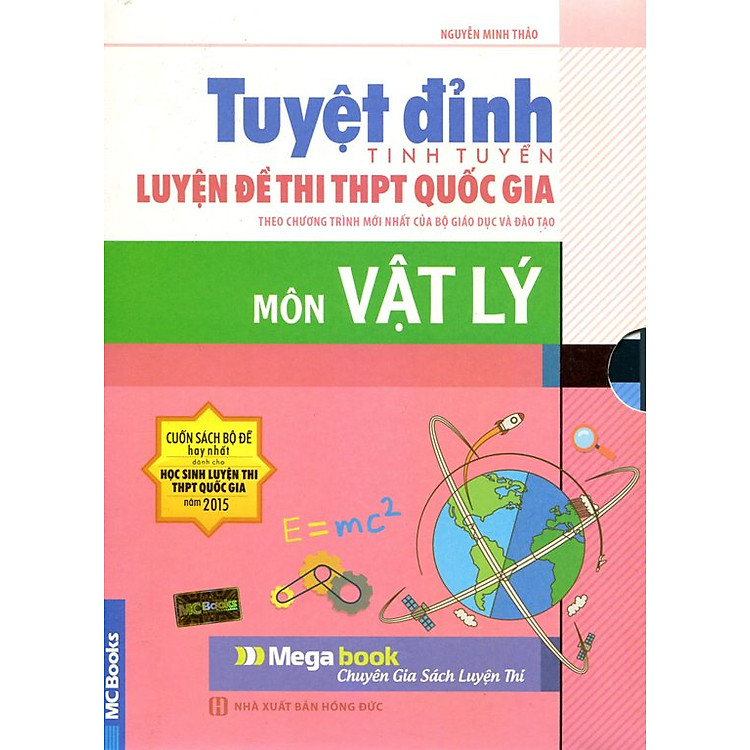 Sách Tuyệt Đỉnh Luyện Đề Thi THPT Quốc Gia Môn Vật Lí (Trọn Bộ 2 Tập)