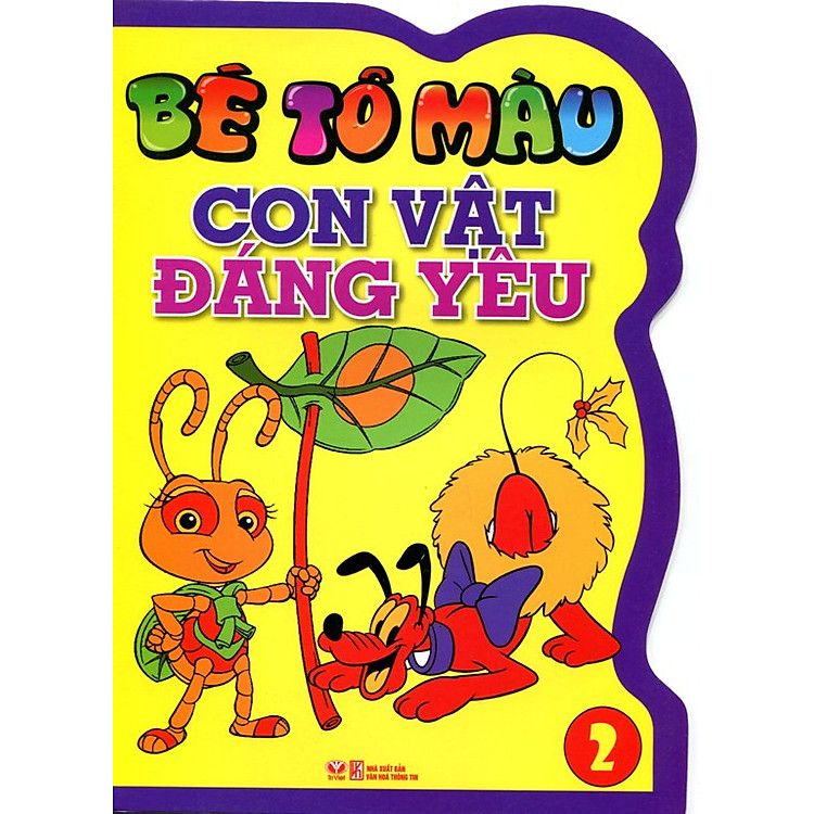 Sách Bé Tô Màu Con Vật Đáng Yêu (Tập 2)