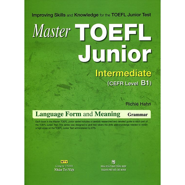 Master TOEFL Junior Cefr Intermedicate Level B1