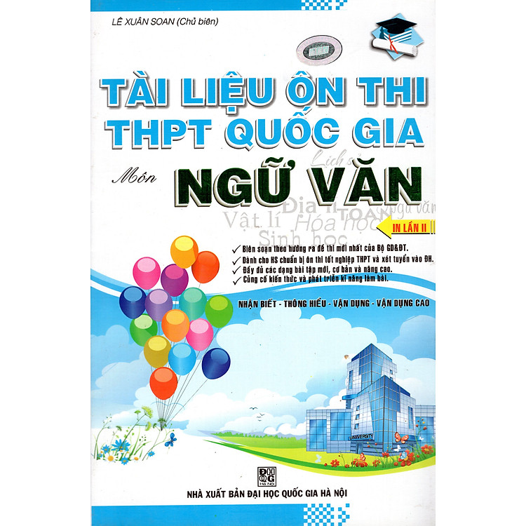 Sách Tài Liệu Ôn Thi THPT Quốc Gia Môn Ngữ Văn