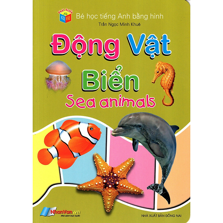 Bé Học Tiếng Anh Bằng Hình: Động Vật Biển
