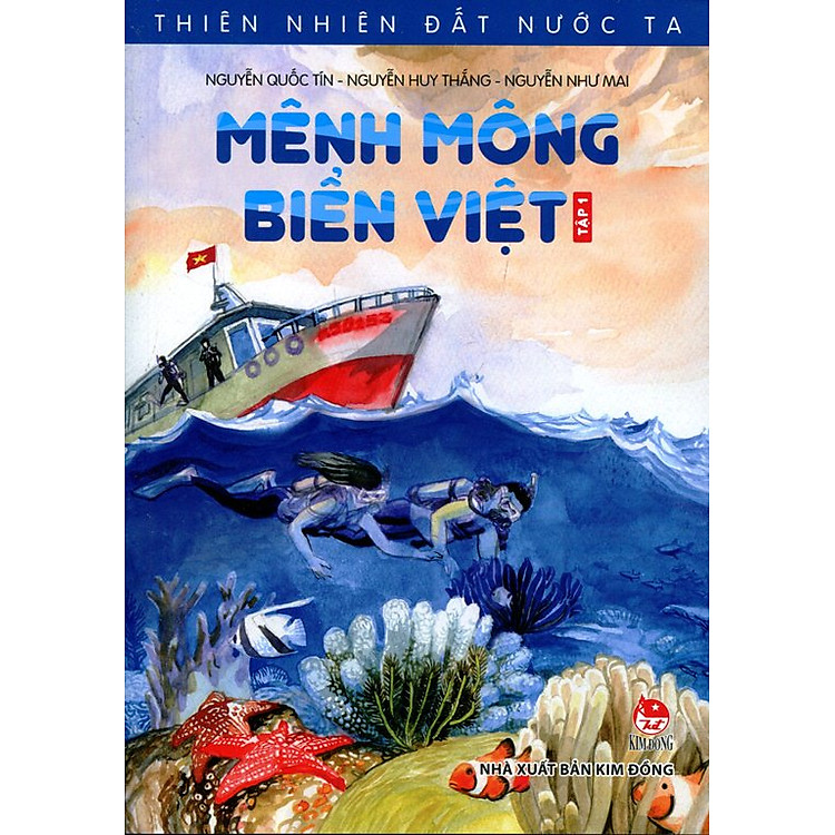 Sách Thiên Nhiên Đất Nước Ta - Mênh Mông Biển Việt (Tập 1)