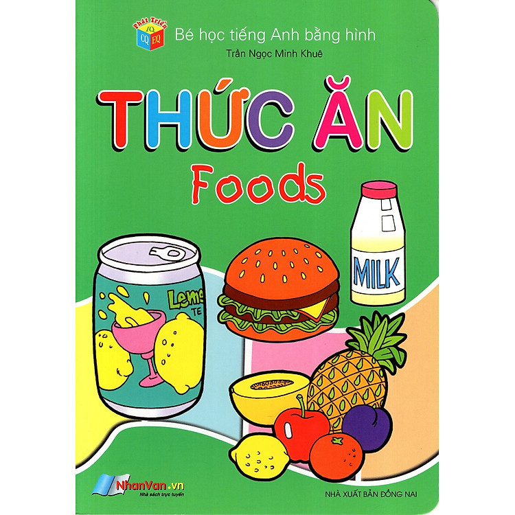 Bé Học Tiếng Anh Bằng Hình: Thức Ăn