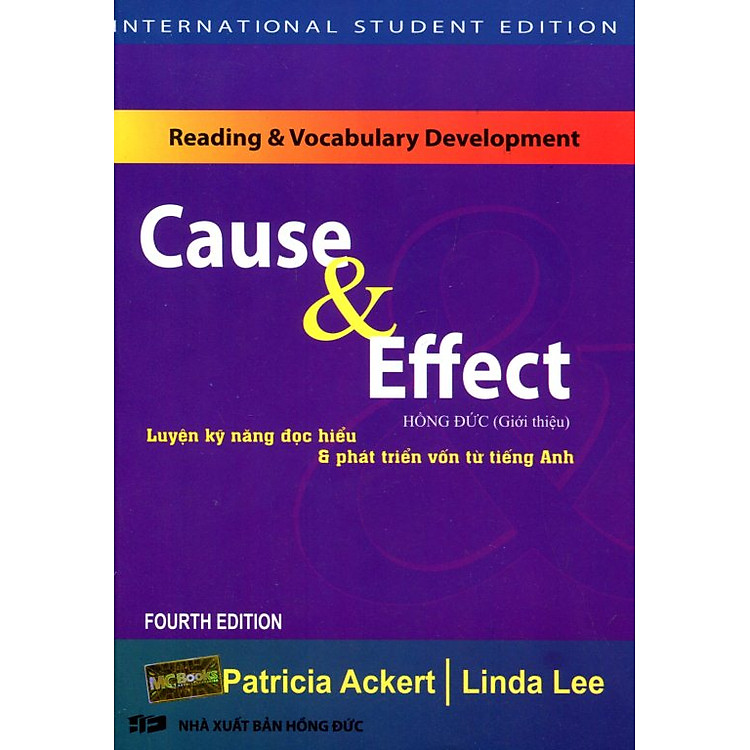 Sách Cause And Effect - Luyện kĩ năng đọc hiểu & phát triển vốn từ tiếng anh.