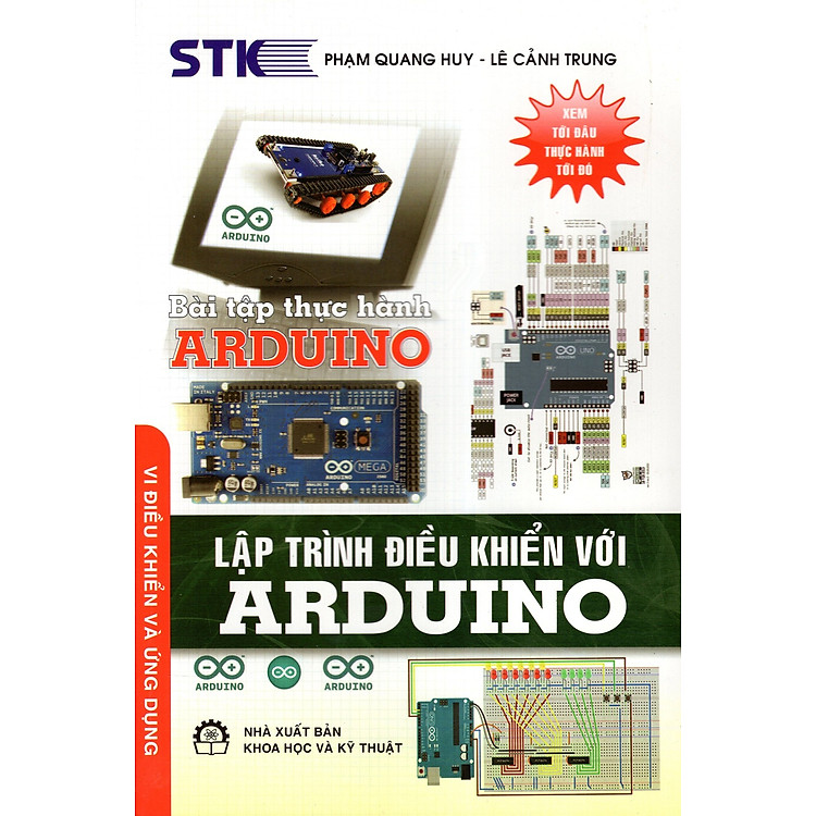 Sách Bài Tập Thực Hành Arduino - Lập Trình Điều Khiển Với Arduino
