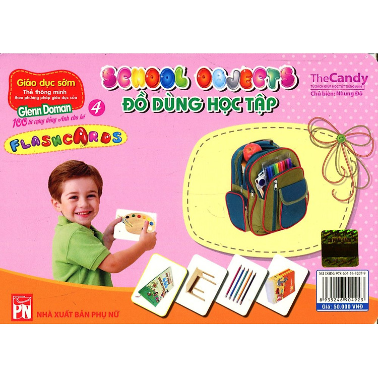 Flashcard Dạy Trẻ Theo Phương Pháp Glenn Doman - Đồ Dùng Học Tập