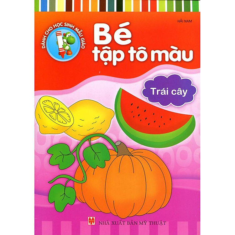 Sách Bé Tập Tô Màu - Trái Cây
