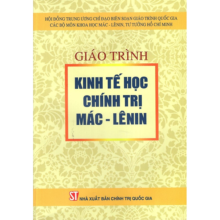Sách Giáo Trình Kinh Tế Học Chính Trị Mác - Lênin