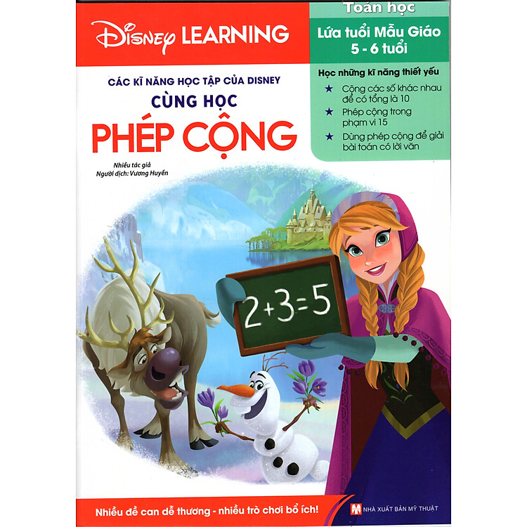 Sách Disney Learning - Cùng Học Phép Cộng