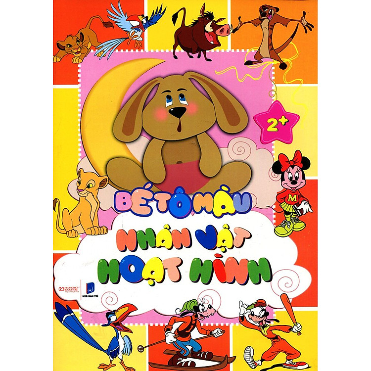 Sách Bé Tô Màu Nhân Vật Hoạt Hình