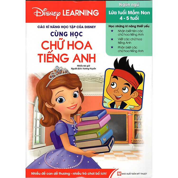 Disney Learning – Cùng Học Chữ Hoa Tiếng Anh