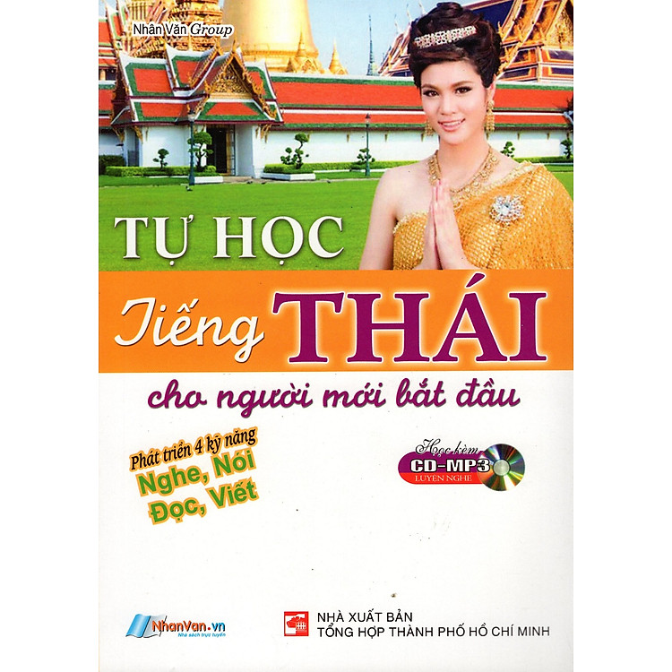 Sách Tự Học Tiếng Thái Cho Người Mới Bắt Đầu (Kèm CD)