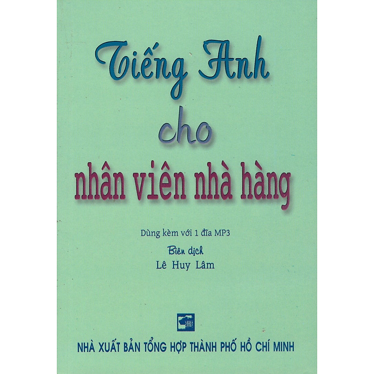 Tiếng Anh Cho Nhân Viên Nhà Hàng