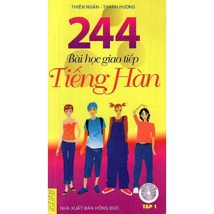 Sách 244 Bài Học Giao Tiếp Tiếng Hàn (Tập 1) (Không CD)
