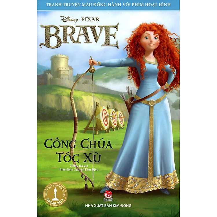 Sách Brave - Công Chúa Tóc Xù