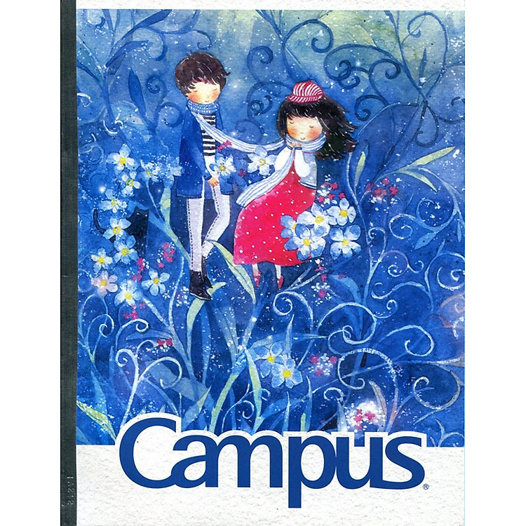 Tập Học Sinh Campus Water Color 1 - 96 Trang, 4 Ô Ly