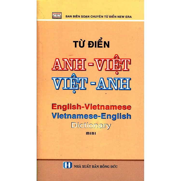Từ Điển Anh - Việt, Việt - Anh (Khổ Nhỏ)