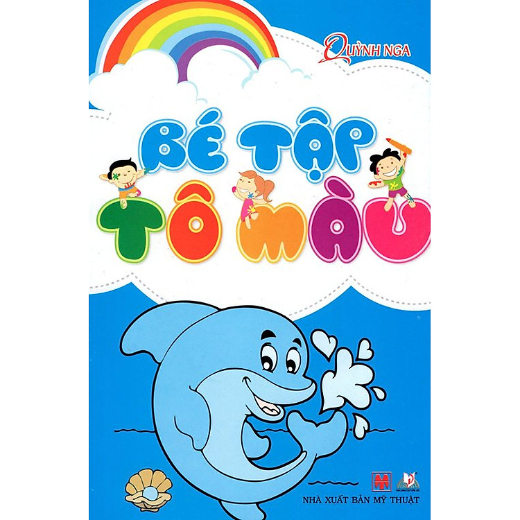 Sách Bé Tập Tô Màu - Con Cá Heo