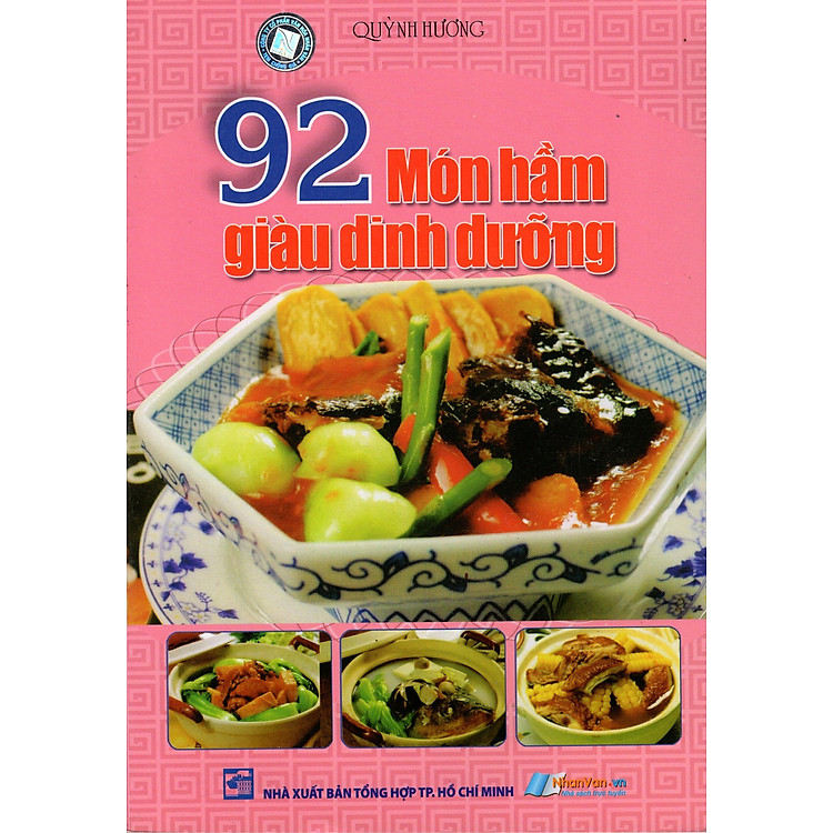 Sách 92 Món Hầm Giàu Dinh Dưỡng