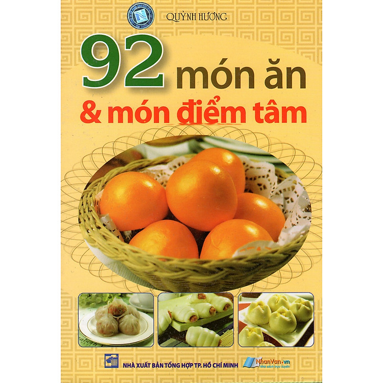 Sách 92 Món Ăn & Món Điểm Tâm