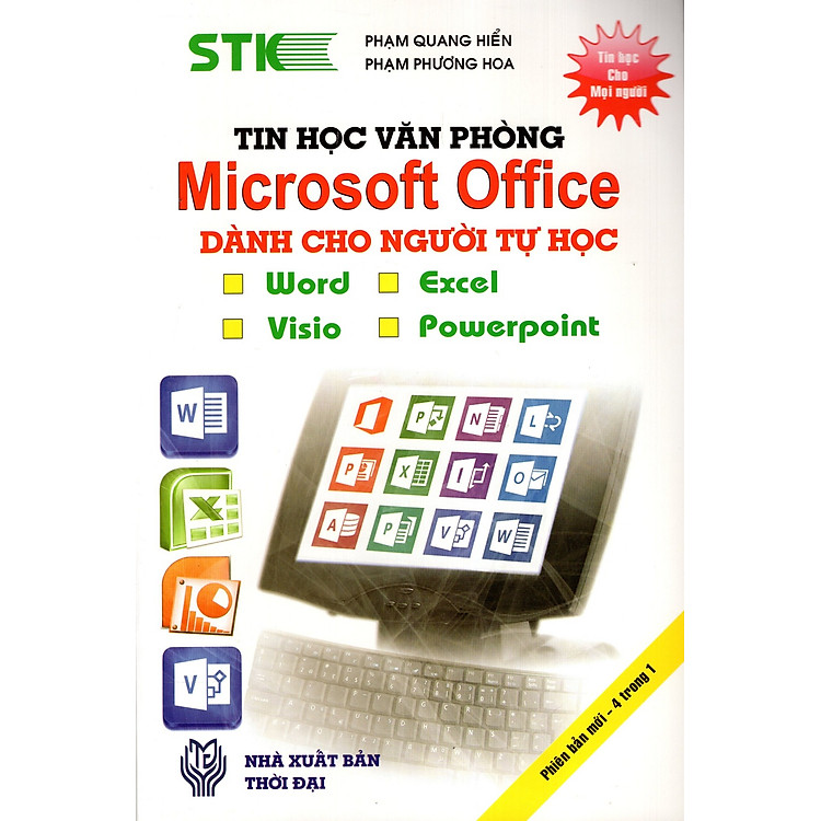 Sách Tin Học Văn Phòng Microsoft Office Dành Cho Người Tự Học