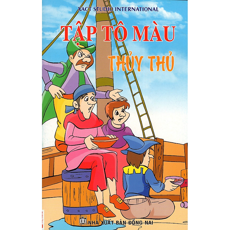 Sách Tập Tô Màu: Thủy Thủ