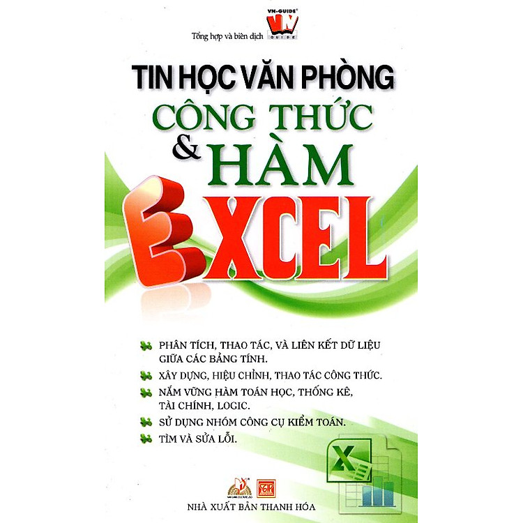 Sách Tin Học Văn Phòng - Công Thức & Hàm Excel