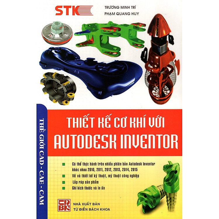 Sách Thiết Kế Cơ Khí Với Autodesk Inventor