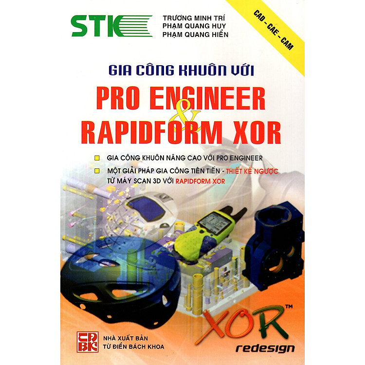 Sách Gia Công Khuôn Với Pro Engineer & Rapidform Xor