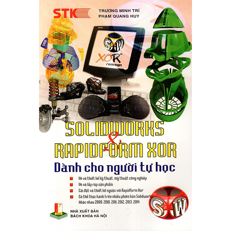 Sách Solidworks & Rapidform Xor Dành Cho Người Tự Học