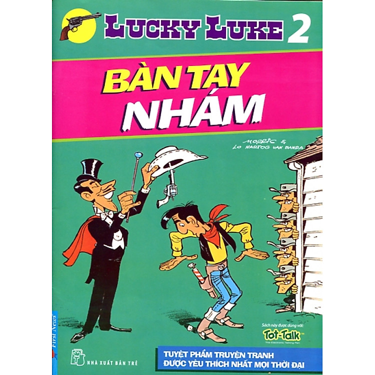 Lucky Luke 2 - Bàn Tay Nhám (Tuyệt Phẩm Truyện Tranh Được Yêu Thích Nhất Mọi Thời Đại)