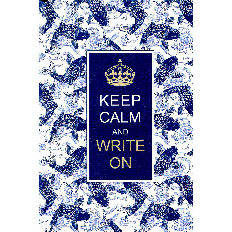 Sổ Tay Keep Calm And Write On (Bìa Cứng)