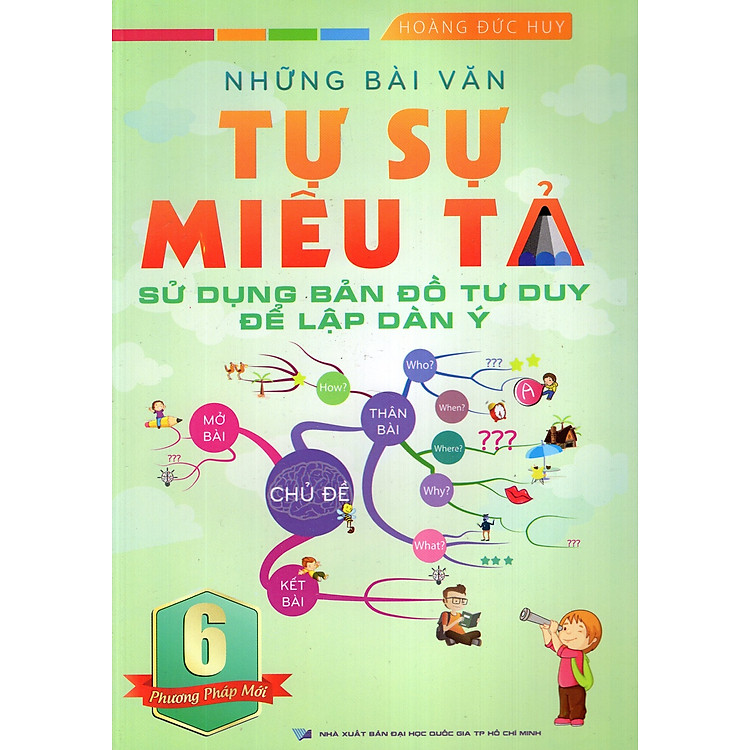 Sách Những Bài Văn Tự Sự, Miêu Tả Sử Dụng Bản Đồ Tư Duy Để Lập Dàn Ý Lớp 6