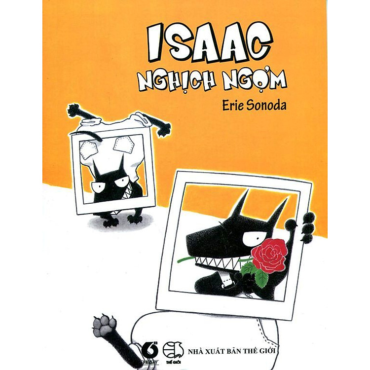 Sách Ehon Nhật Bản - Isaac Nghịch Ngợm