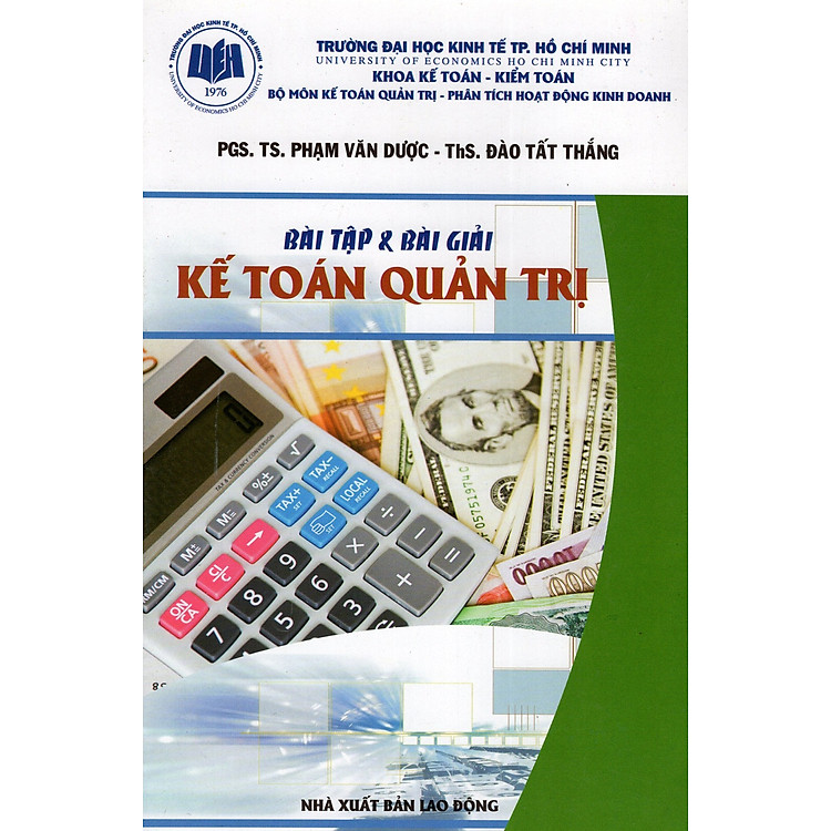 Sách Bài Tập & Bài Giải Kế Toán Quản Trị