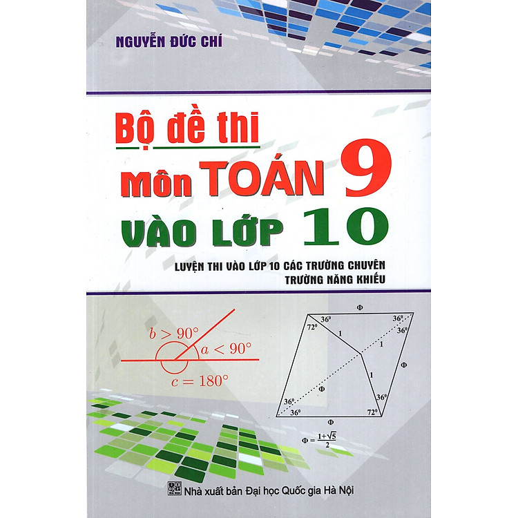 Sách Bộ Đề Thi Môn Toán Lớp 9 Vào Lớp 10