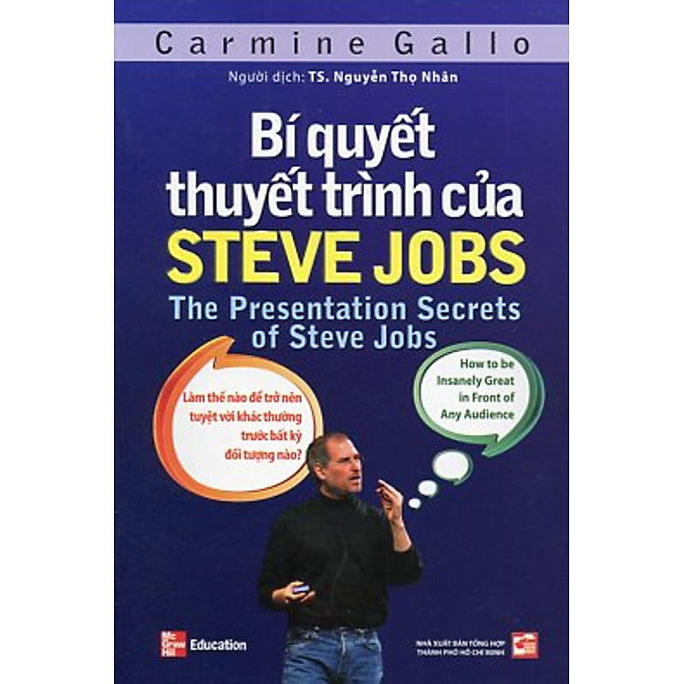 Sách Bí Quyết Thuyết Trình Của Steve Jobs