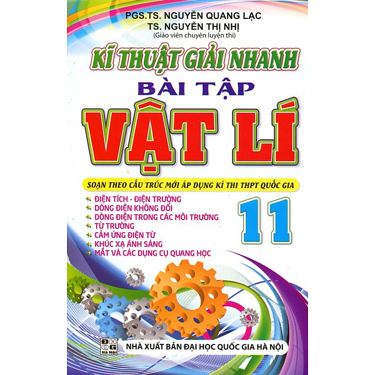 Sách Kĩ Thuật Giải Nhanh Bài Tập Vật Lí Lớp 11