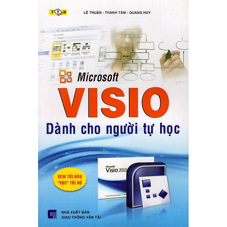 Sách Microsoft Visio Dành Cho Người Tự Học