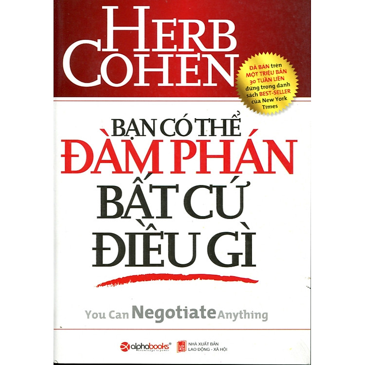 Sách Bạn Có Thể Đàm Phán Bất Cứ Điều Gì