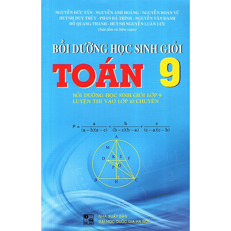 Sách Bồi Dưỡng Học Sinh Giỏi Toán Lớp 9