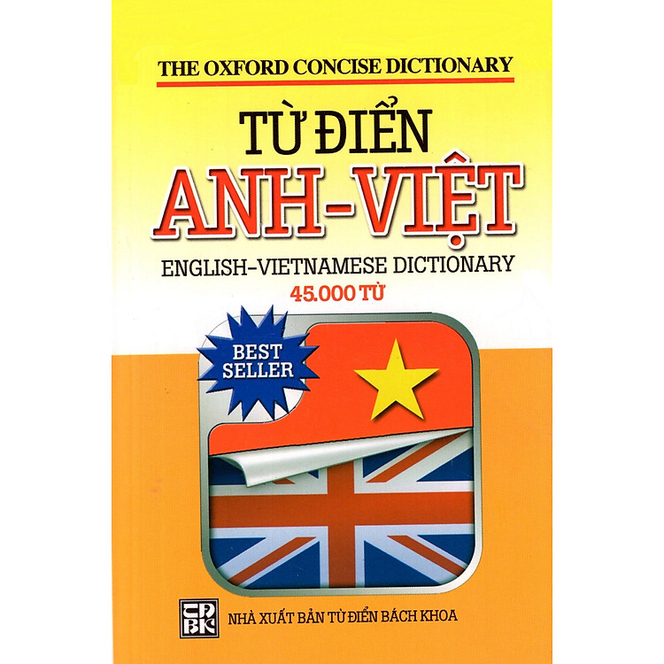 Từ Điển Anh - Việt (45.000 Từ) - Sách Bỏ Túi