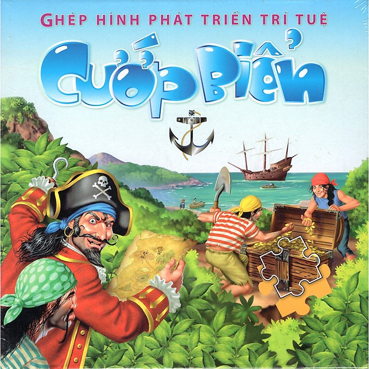 Sách Ghép Hình Phát Triển Trí Tuệ - Cướp Biển