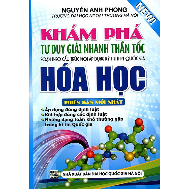 Sách Khám Phá Tư Duy Giải Nhanh Thần Tốc Hóa Học (Phiên Bản Mới Nhất)