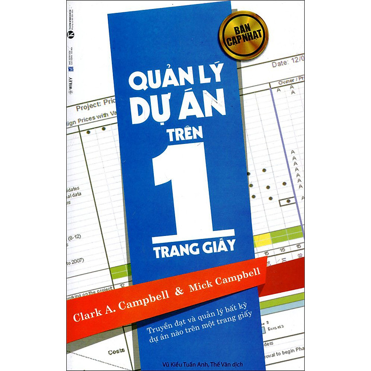 Sách Quản Lý Dự Án Trên Một Trang Giấy (Tái Bản 2016)